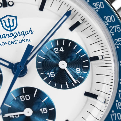 Watchdives New Wd1863 Quartz Men's Watch VK63 Chronograph Bubble Sapphire Waterproof 39Mm Steel Top Brand Luxury Business Watch