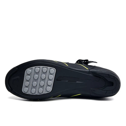 New Men's Cycling Sneakers with Cleats Speed Cycling Shoes for Women, Rubber-Soled Cycling Shoes