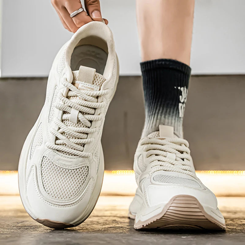 Adidași casual de viteză pentru bărbați, primăvară-vară, cu talpă moale, antiderapant, respirabili, pentru alergare în aer liber, pantofi sport de modă pentru tineri Joker