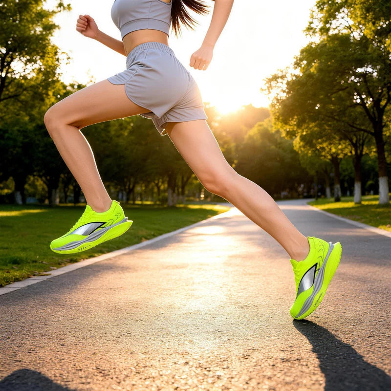 Speciality Marathon Men Running Shoes Carbon Board Sports Breathable Lightweight Women's Comfortable Athletic Nonskid Sneakers