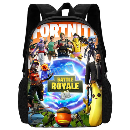 New Hot Game Fortnite Kids Backpacks Boys and Girls Student Birthday Gift Child School Bags Unisex Camping Durable Rucksack