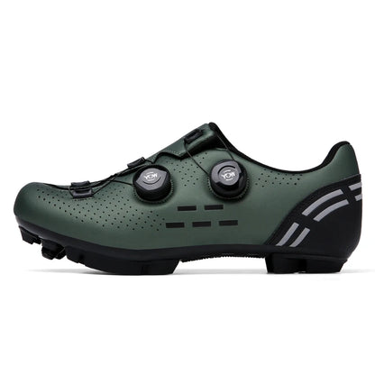 Men’s Professional MTB and SPD Cycling Shoes Mountain Racing Shoes Women’s Mountain Racing SPD Road Cycling Shoes