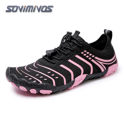 Men's Trail Running Shoes, Lightweight Athletic Zero Drop Barefoot Shoes Non Slip Outdoor Walking Minimalist Shoes for Women