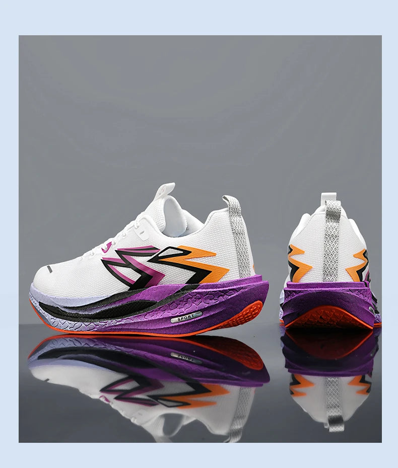 2026 New Men's Sports Running Shoes, Marathon-Ready, Breathable, Lightweight, Comfortable Women's Athletic Sneakers, Jogging Tennis Air Cushion