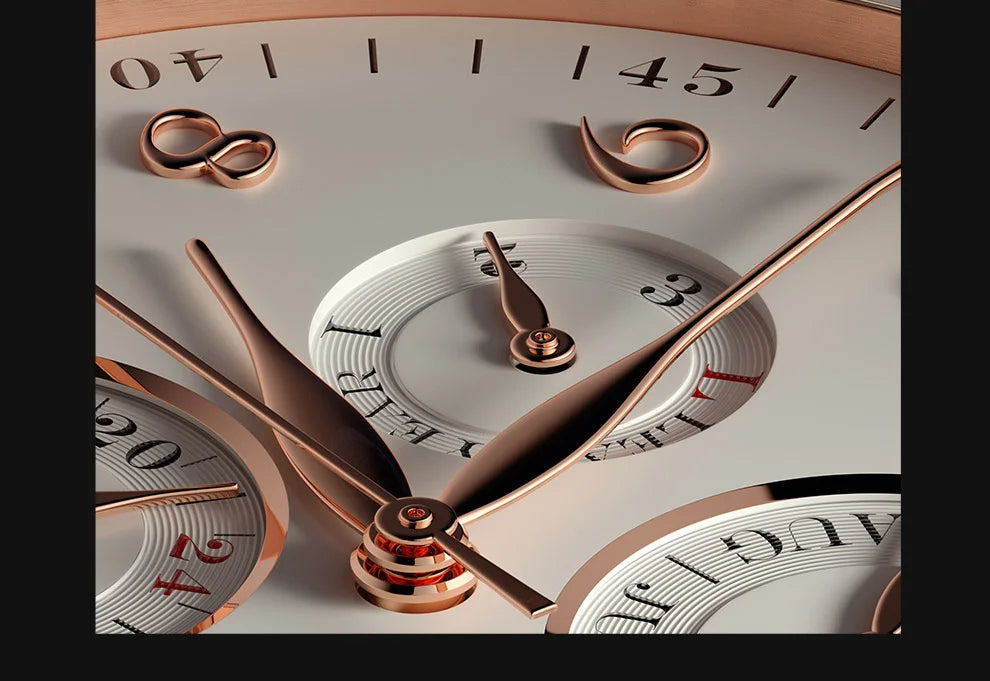 Luxury Brand Switzerland LOBINNI Perpetual Calendar Automatic Mechanical Men's Watches Sapphire Multi-function Clock L13019-8