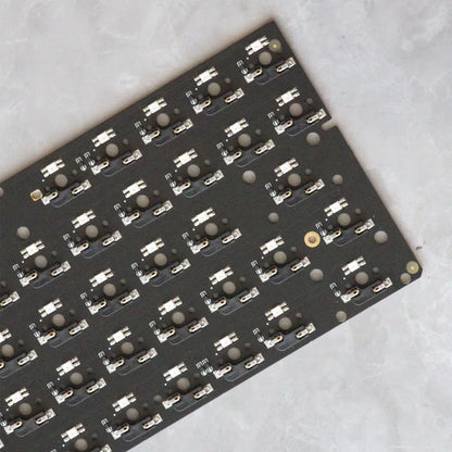 Hot-Swap 64RGB Mechainical Keyboard Custom PCB Compatibal With GH60 Wooting 60he RAKK PCB Kit optional