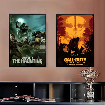 game Call of Duty Poster Posters Anime Room Decor Decoration Movie Backpack Wall Interior Music Wall Art