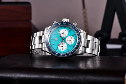 RollsTimi 2025 New Men's Watches Top Luxury Man Quartz Wristwatches Chronograph AR Sapphire Mirror Waterproof Sports Clock Gift