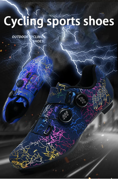 2025 Cycling Sports Shoes MTB and Cleats Men's Sports Speed Cycling Shoes Women's Mountain Racing Flat SPD Road Cycling Shoes