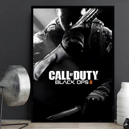 game Call of Duty Poster Posters Anime Room Decor Decoration Movie Backpack Wall Interior Music Wall Art