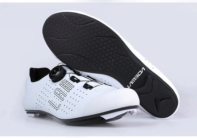 LAMEDA Pro kolesarske čevlje Lock Shoes cestno kolo moški in ženske trda podplat kolesarske čevlje MTB kolesarska ekipa Lock Shoes