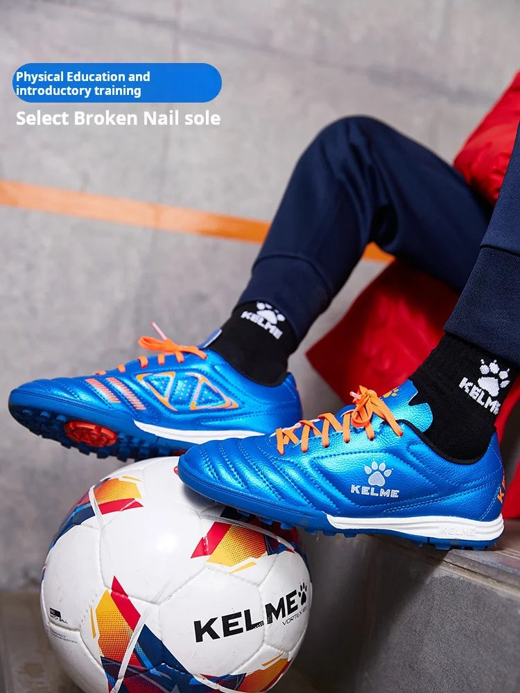 Kelme Tf Broken Nail Pantofi de fotbal pentru adulți și tineri Pantofi de fotbal antiderapanti pentru gazon artificial Pantofi de fotbal pentru jocul de cinci contra cinci Pantofi de fotbal sportivi
