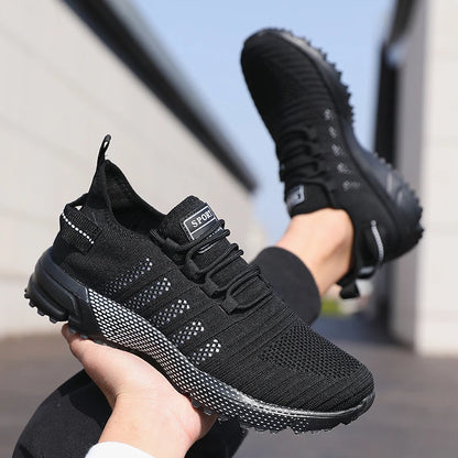 Men Casual Sneakers Mesh Lightweight Breathable Soft-Soled Running Shoes Slip-On Male Flats Loafers Shoe Trainers Zapatos Hombre