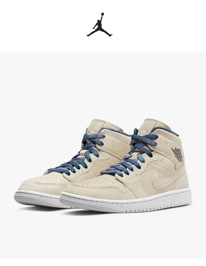 Nike Ufficiale - Air Jordan 1 da donna: sneakers casual resistenti a gambale alto DM9126-104