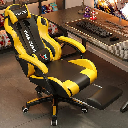 AOLIVIYA Modern Light Ergonomic Gaming Computer Chair Reclining For College Students Men Dormitory Home Office Study Room Seat