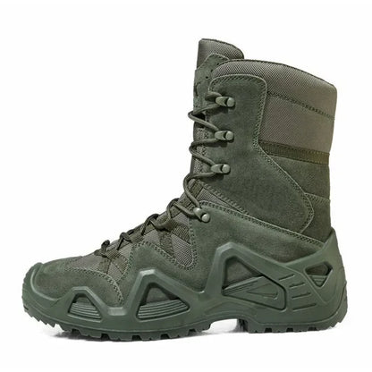 Fans en plein air hommes chasse randonnée tactique désert bottes mâle champ chasse randonnée escalade formation chaussures de sport antidérapantes