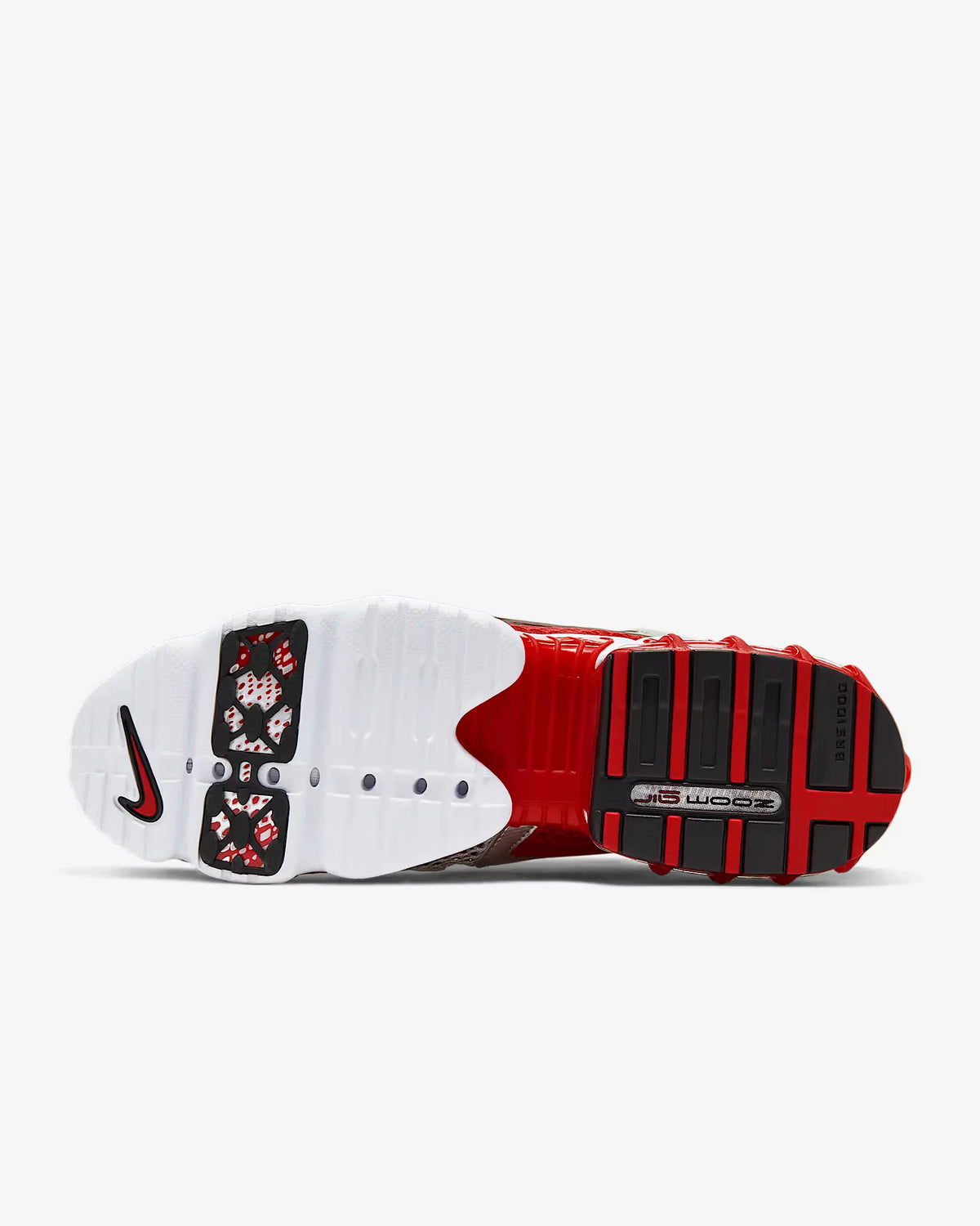 Nike Air Zoom Spiridon Cage 2 Scarpe casual unisex basse Abbigliamento sportivo Grigio e rosso Resistenti all'usura Calzature lifestyle CJ1288-600