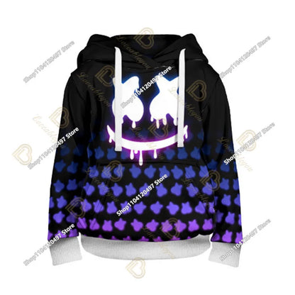 Children Battle Royals Hoodie Fortnite Boys Girls Cartoon Printed Pullovers Kids Sweatshirt Harajuku Streetwear Spring Winter