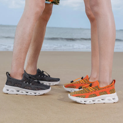 Hombres, mujeres, zapatillas de vadeo de secado rápido, transpirables, AquaIn Upstream, antideslizantes, para deportes al aire libre, resistentes al desgaste, zapatillas de playa, tallas 39-46