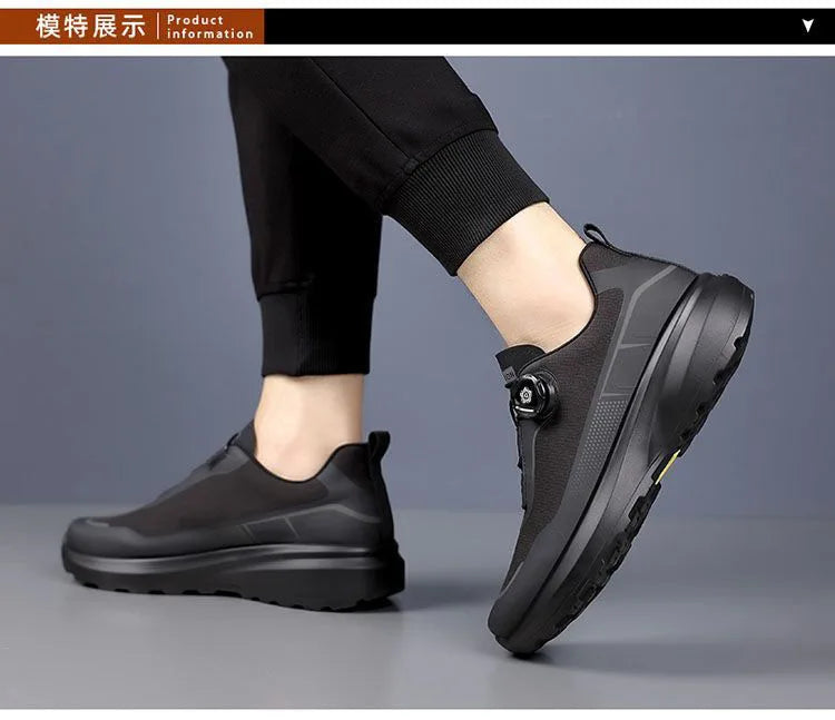 Męskie trampki outdoorowe – nowość na wiosnę i lato, buty sportowe z grubą podeszwą, męskie buty turystyczne, buty typu „daddy shoes”, obuwie codzienne dla mężczyzn