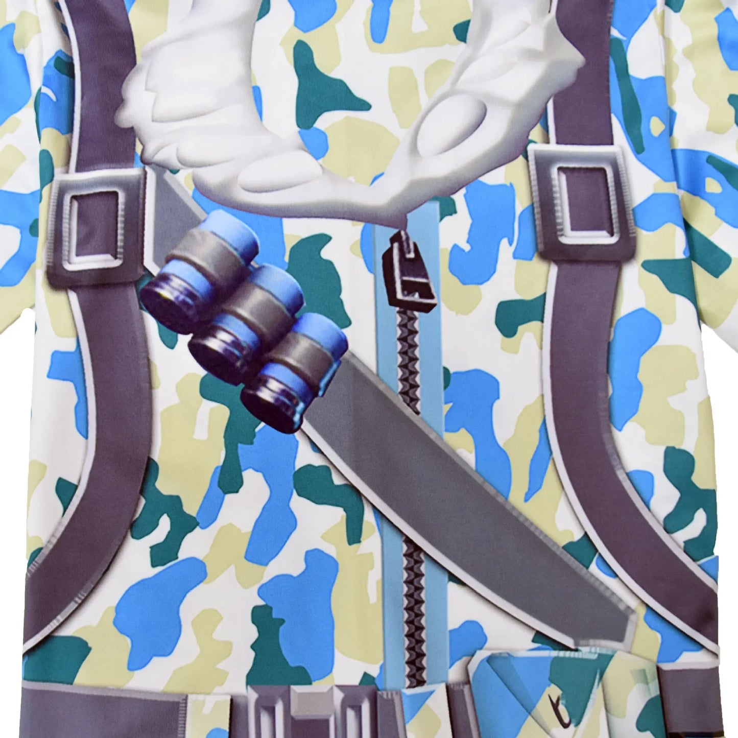 ❤★❤DJ Guerrilla Warfare Costumes Jumpsuits Kids Clown Cosplay Clothes Halloween Christmas Costume Party Game Cos Fortnite Co★♥★