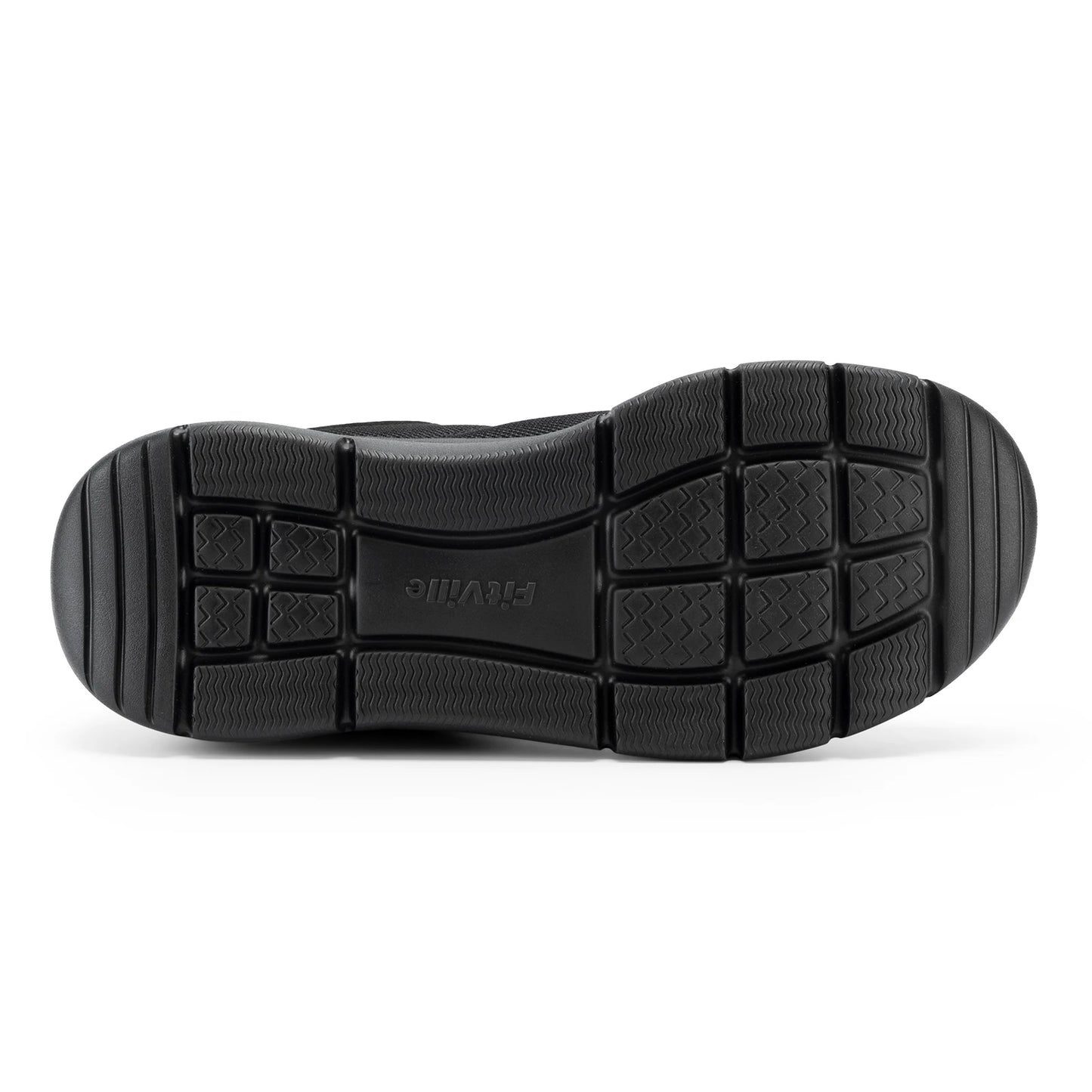 FitVille Men's Walking Shoes Wide Width Max Cushioning Lightweight Sneakers Sport Shoes for Plantar Fasciitis Pain Relief