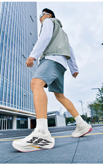 Pánské sportovní tenisky z uhlíkových vláken, speciální, prodyšné, lehké, dámské, pohodlné, sportovní, protiskluzové, maratonské běžecké boty