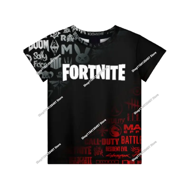 Суитшъри с качулка за момчета и момичета Fortnite, детски пуловер с 3D принт, суитшъри Battle Royale за мъже, есенна модна детска дреха