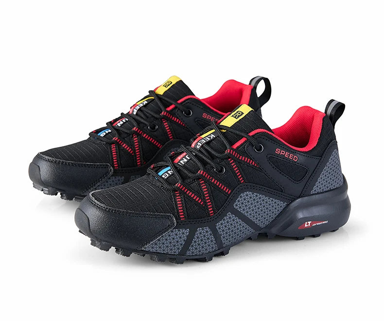 2025 Hiking Shoes for Men Non-slip Wear-resistant Comfortable Outdoor Hiking Sports Shoes Outdoor Running Shoes Walking Sports Shoes