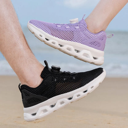 2026 Men and Women Quick-Dry Wading Shoes, Water Breathable AquaIn Upstream Antiskid Outdoor Sports Wearproof Beach Sneakers, Sizes 39-46