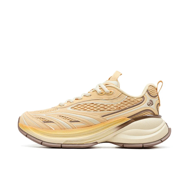 Xtep Basque 3 Men's Sneakers, Retro Fashion, Breathable Luxury Height-Increasing Sports Shoes, Spring 2026, Model 874219320001