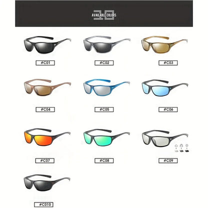 DUBERY Polarized UV400 Protection Sunglasses For Men And Women 10 Colors Model 135