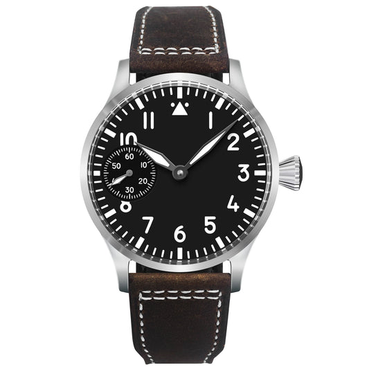 Relógio de Homem Corgeut Luxury com Vidro de Safira, Mostrador de 42 Mm, Movimento de Corda Manual St3600 ou St3601, Caixa em Aço 316L, Resistência à Água 30 M