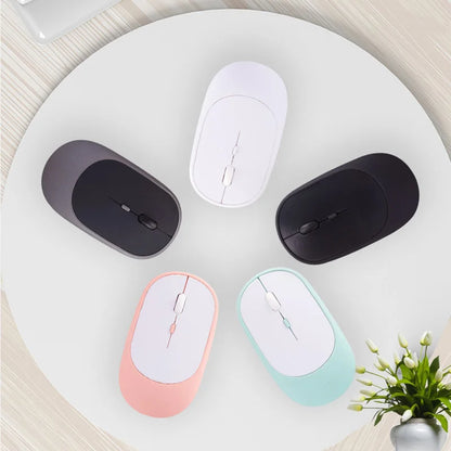 Mouse wireless Lenovo USB reîncărcabil, ergonomic, DPI ajustabil, silențios, pentru birou, 2.4G Bluetooth, optic, electric, pentru gaming și birou