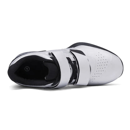 Weightlifting shoes, professional men and women powerlifting squat training shoes, hard sole gym shoes with stable heel, non-slip design