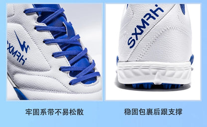 Double Star Men's Genuine TF Turf Soccer Shoes, for Primary School Students, Teenagers, Adults & Kids, Professional Training and Match