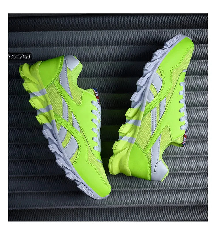 New Men's and Women's Running Shoes Breathable Casual Sneakers Anti-slip Vibration Comfortable Outdoor Sports Walking Shoes 36-48