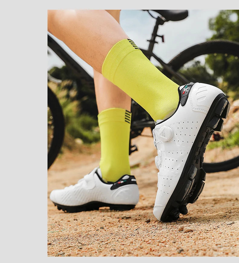 Pantofi de ciclism pentru șosea, pantofi de ciclism pentru mountain bike, respirabili și rezistenți la uzură, pantofi profesioniști cu sistem de blocare, pentru bărbați sau femei