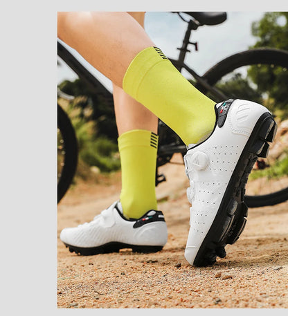Pantofi de ciclism pentru șosea, pantofi de ciclism pentru mountain bike, respirabili și rezistenți la uzură, pantofi profesioniști cu sistem de blocare, pentru bărbați sau femei