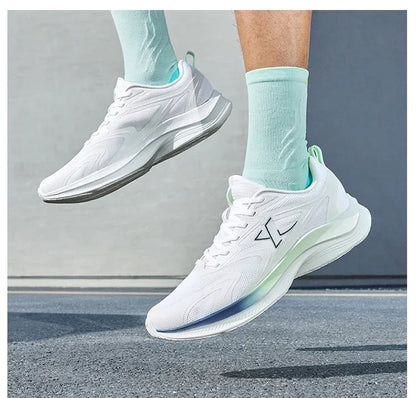 XTEP Running Shoes Men's 2025 Summer Mesh Breathable Comfortable Wear-Resistant Sports Shoes, Commuting Casual Shoes 875319110025