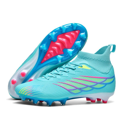 2026 Superfly FG Football Boots Outdoor Soccer Cleats Black Shoes Soft Sport Professional Shoes Breathable Comfortable Boots Plus