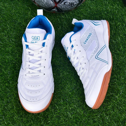 Men's Professional Soccer Cleats Anti-Slip Futsal Training Cleats Wear-Resistant Ultralight Outdoor Indoor Unisex Sneakers