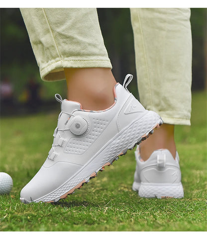 Vodoodporni golfski čevlji Unisex Zunanji protizdrsni golfski superge Moški Luksuzna udobna obutev za golfiste Ženski čevlji za hojo