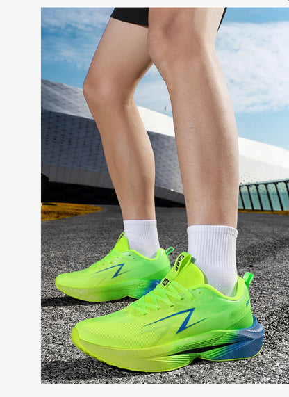 Marathon Men Running Shoes Sports Speciality Breathable Lightweight Women's Athletic Nonskid Carbon Board Comfortable Sneakers