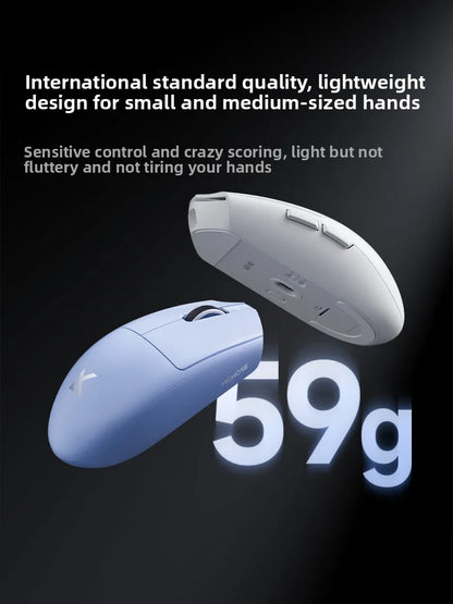 Ratón inalámbrico MCHOSE G3 V2 PRO Bluetooth trimodo ergonómico y ligero para portátil, oficina, gaming y accesorios de ordenador