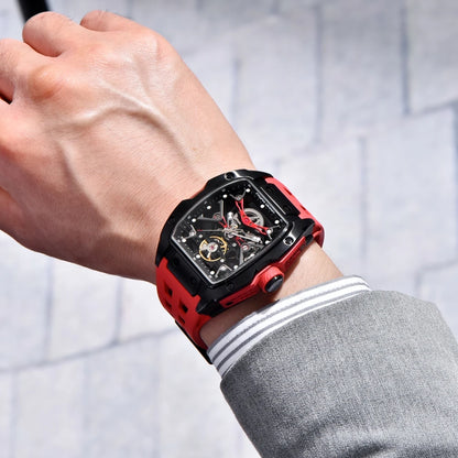 PAGANI DESIGN 2026 42MM New Alien Hollow Back Transparent Movement Luxury Men Watch Sapphire Glass Automatic Men Watches For Men