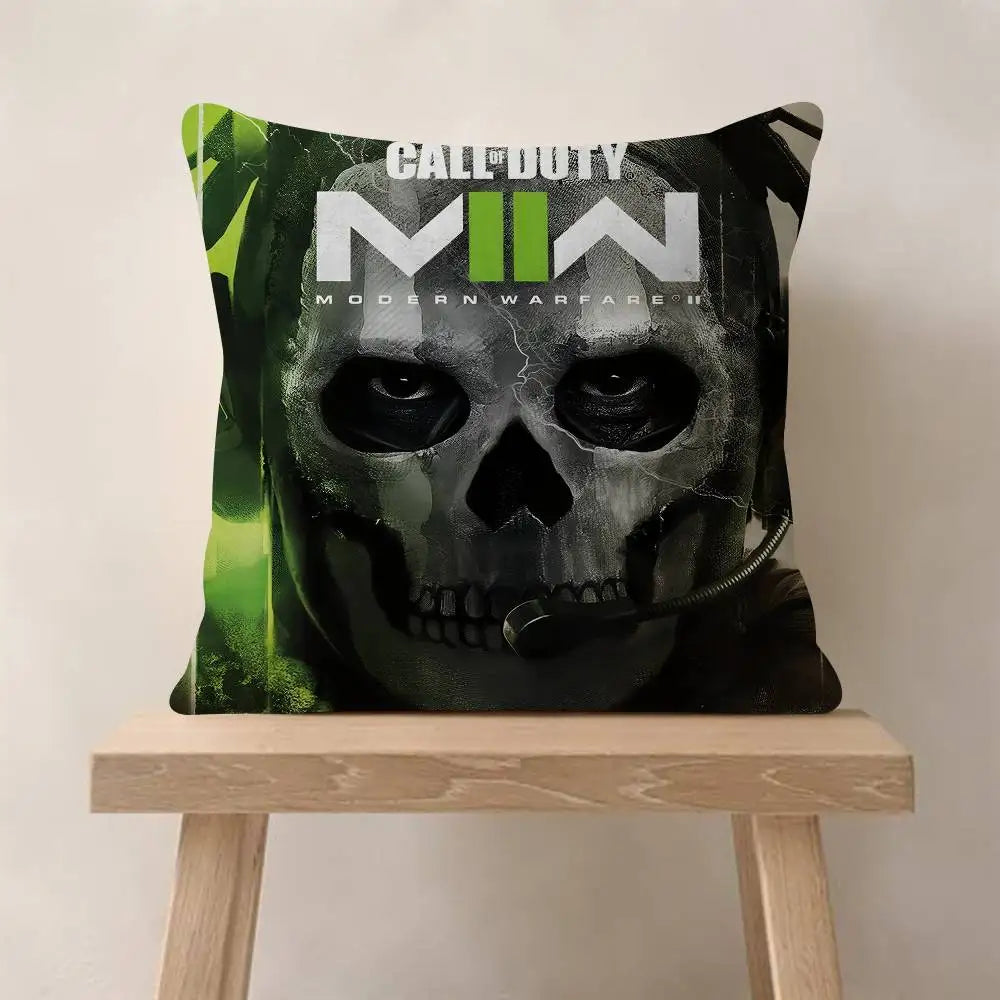 Classic Game C-Call Of D-Duty Personalized Picture Text Home Decorative Pillows Household Gifts 45x45cm