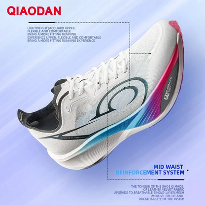 QIAODAN Feiying PB3 Enhanced Edition Professional Marathon Carbon Board hardloopschoenen herensneakers QDB023251299T