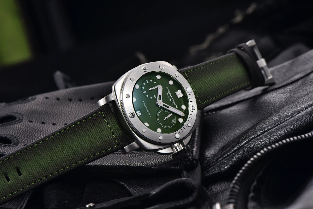 PAGANI DESIGN Men's Watches New Diver Automatic Mechanical Watch Sapphire Stainless Steel Sport 20 Bar Clock