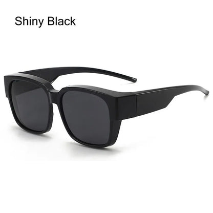 for Driving Riding That Can Be Worn over Other Glasses Fit Over Glasses Sunglasses Wrap Around Square Shades Polarized